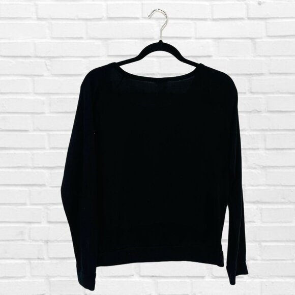 Disney Mickey Mouse Funny Graphic Sweatshirt Top Crewneck Long Sleeve Pullover - Picture 6 of 12